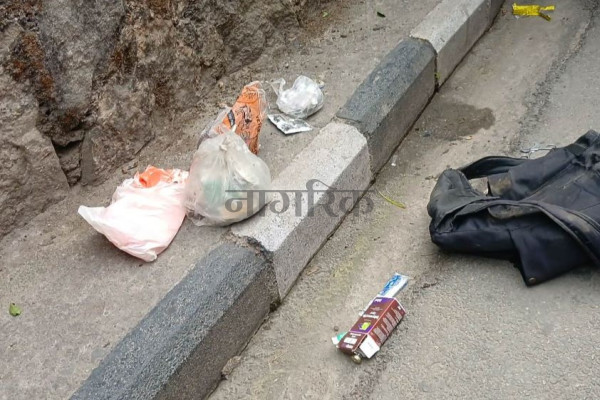 शंकास्पद झोलाले लेकसाइड तीन घण्टा त्रसित